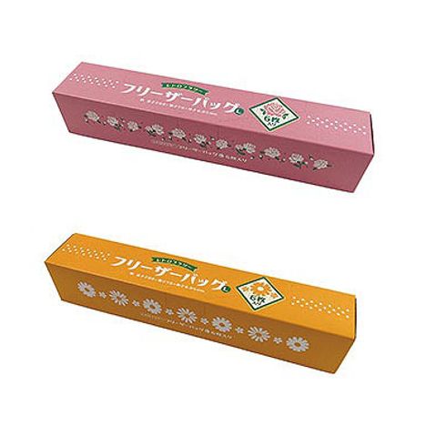 フリーザーバッグＬ６Ｐレトロフラワーの画像