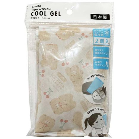 不織布クールジェル　２Ｐ　ベアの画像