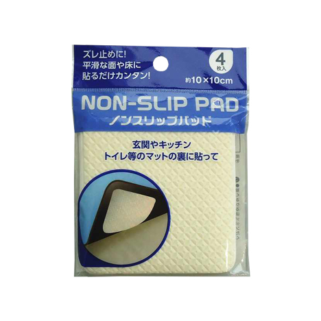 ノンスリップパッド　テープ付き４Ｐの画像